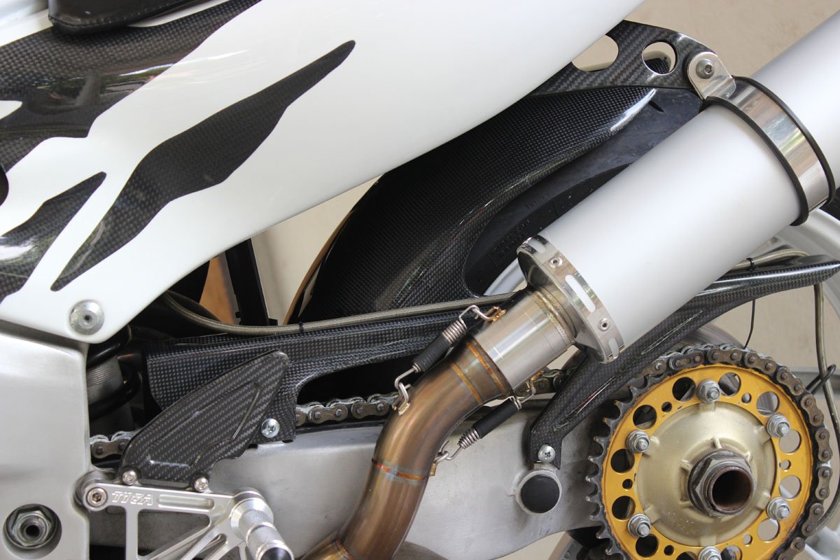 Set, Pipe, Full Race System, NC30/35, Round Aluminium Silencer - Image 5