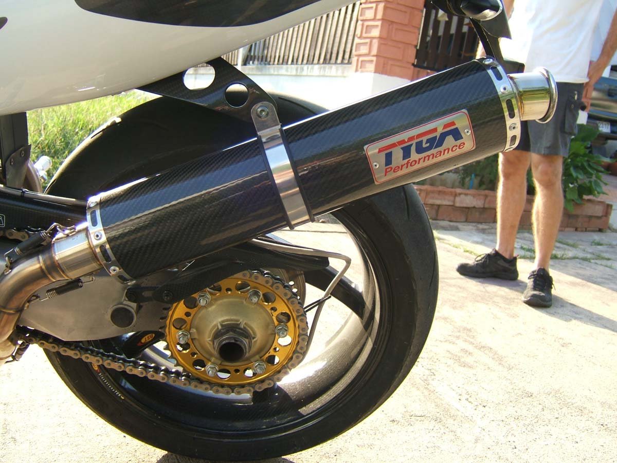 Set, Pipe, Full Race System, NC30/35, Round Carbon Silencer - Image 8