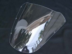 Screen Double Bubble Clear, ZXR400A, Kit.
