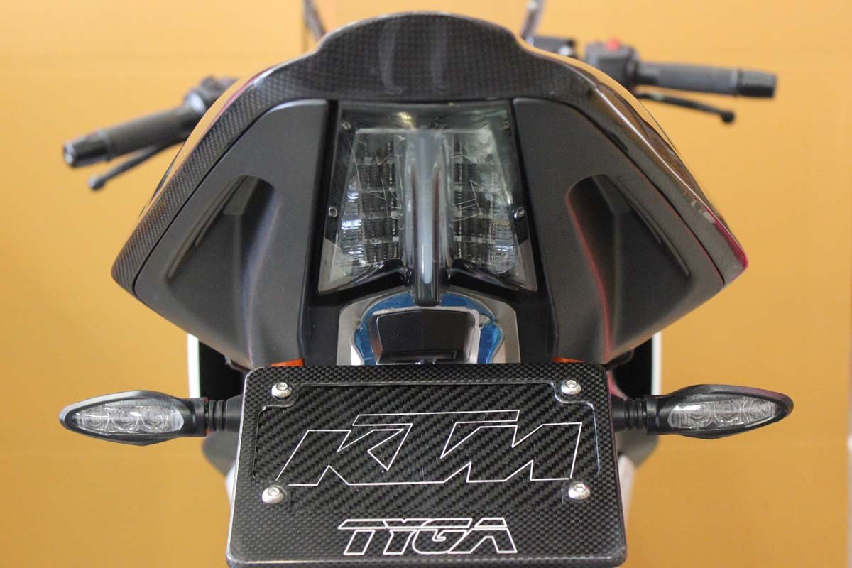 Seat Cowling, Passenger, (Carbon), KTM RC390 - Image 5