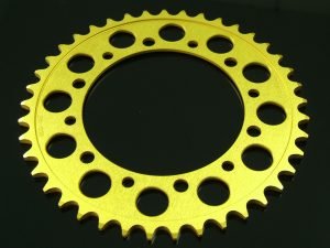 Sprocket, Rear 42T, Aluminium, (Gold), NC30