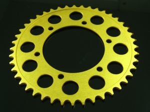 Sprocket, Rear 41T, Aluminium, (Gold), Ninja 250R/300R/400