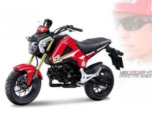 Sticker Sticker Set, Nicky, MSX125 Grom