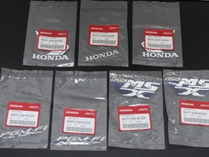 Decal Set, MSX125, Type 4, 2014 Blue Metallic Scheme