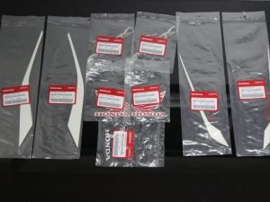 Decal Set, MSX125, Type 8, 2015 Pearl Himalaya White Scheme