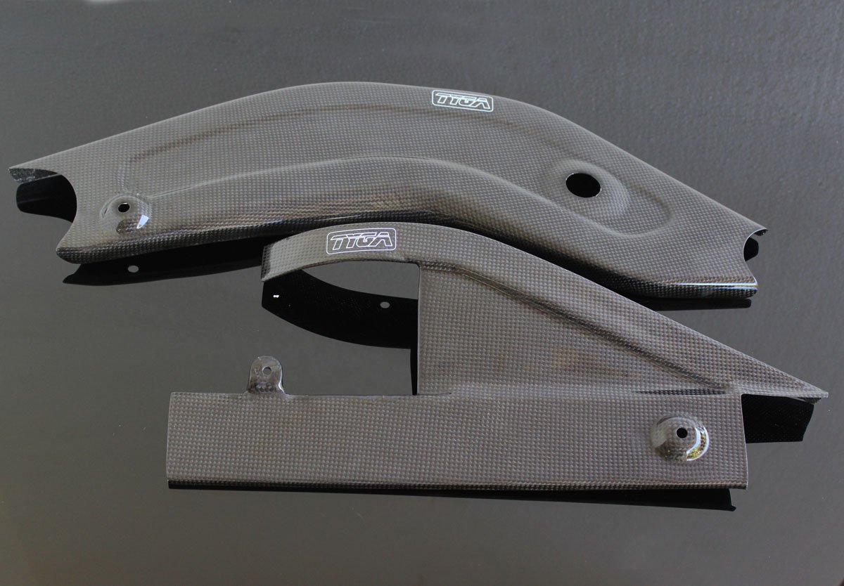 Swing Arm Cover, Pair, (Carbon) VJ22 RGV250 Banana Arm Type - Image 2