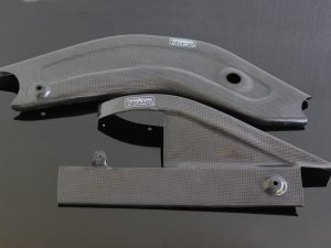 Swing Arm Cover, Pair, (Carbon) VJ22 RGV250 Banana Arm Type