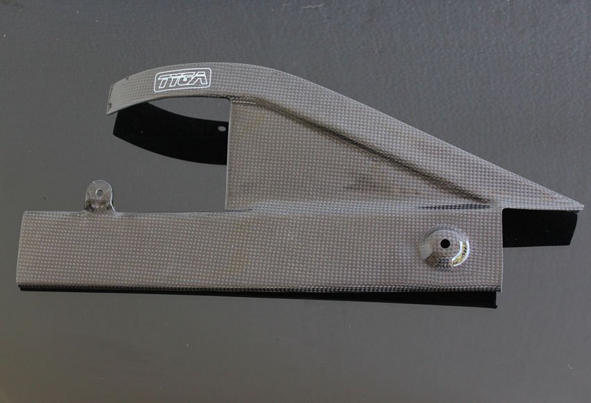 Swing Arm Cover, Left, (Carbon) VJ22 RGV250 - Image 2