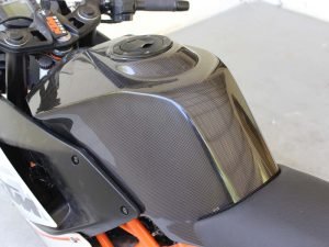 Tank Cover, (Carbon), KTM RC125, RC200, RC250, RC390