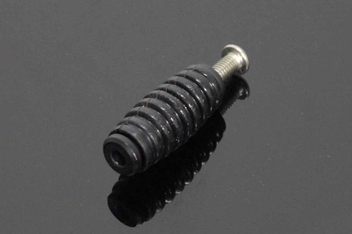 Tyga Step Kit Replacement Toe Piece, Black, Assy.