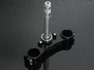 Lower Triple Clamp, CNC Black, CBR600RR Forks/NSR Shaft