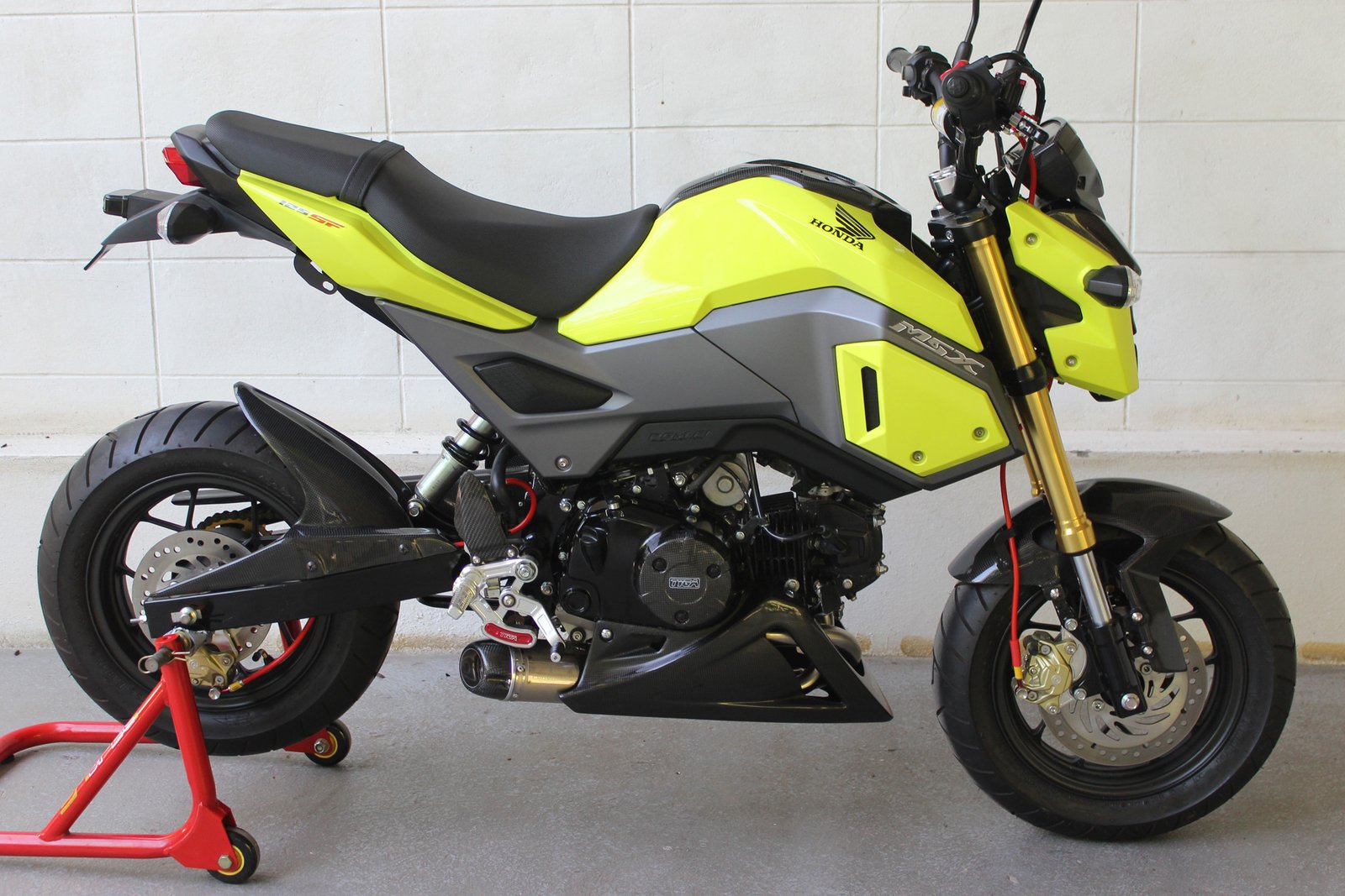 Under Cowl, Belly Exhaust Type, (Carbon), MSX125, Monkey 125 (2018-) - Image 7