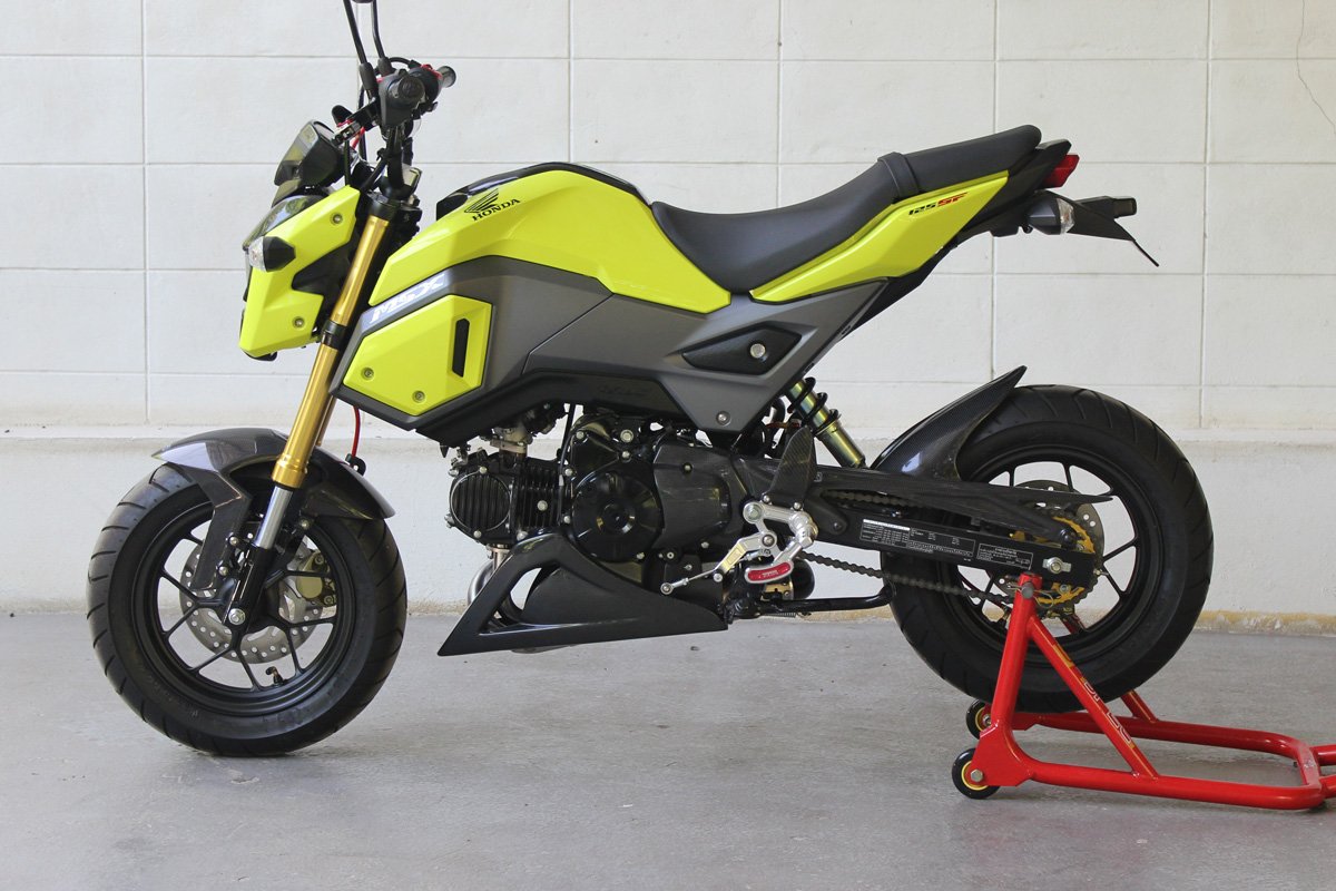 Under Cowl, Belly Exhaust Type, (Carbon), MSX125, Monkey 125 (2018-) - Image 5