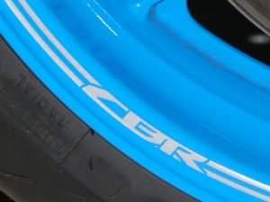 Kit, Wheel Rim Sticker, CBR, (SILVER)