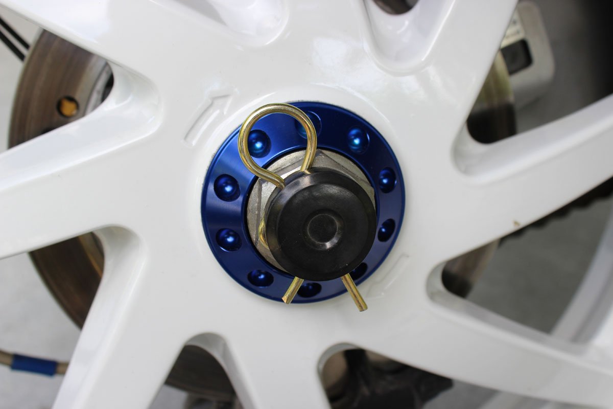 Spacer, Center Lock, Blue - Image 3