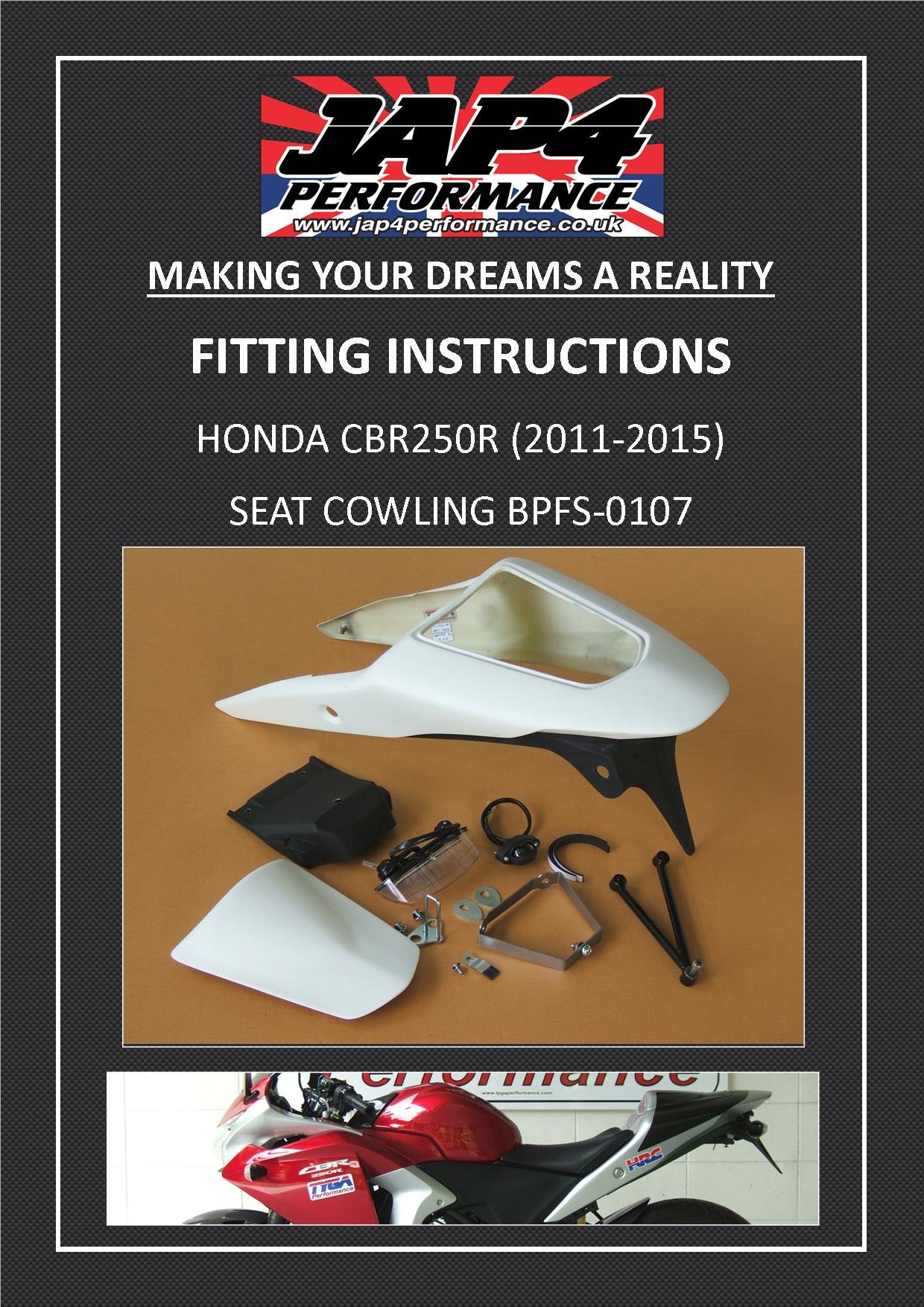 34j4cbr250rseatcover