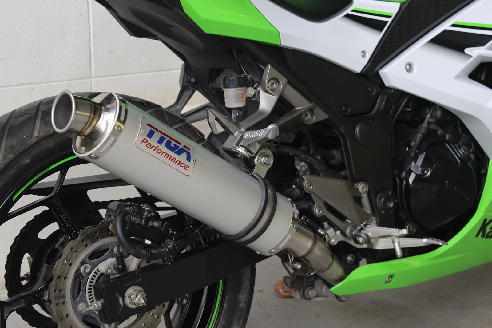 Set, Pipe, Full Race System, Ninja 250R, Round Aluminium Silencer - Image 3