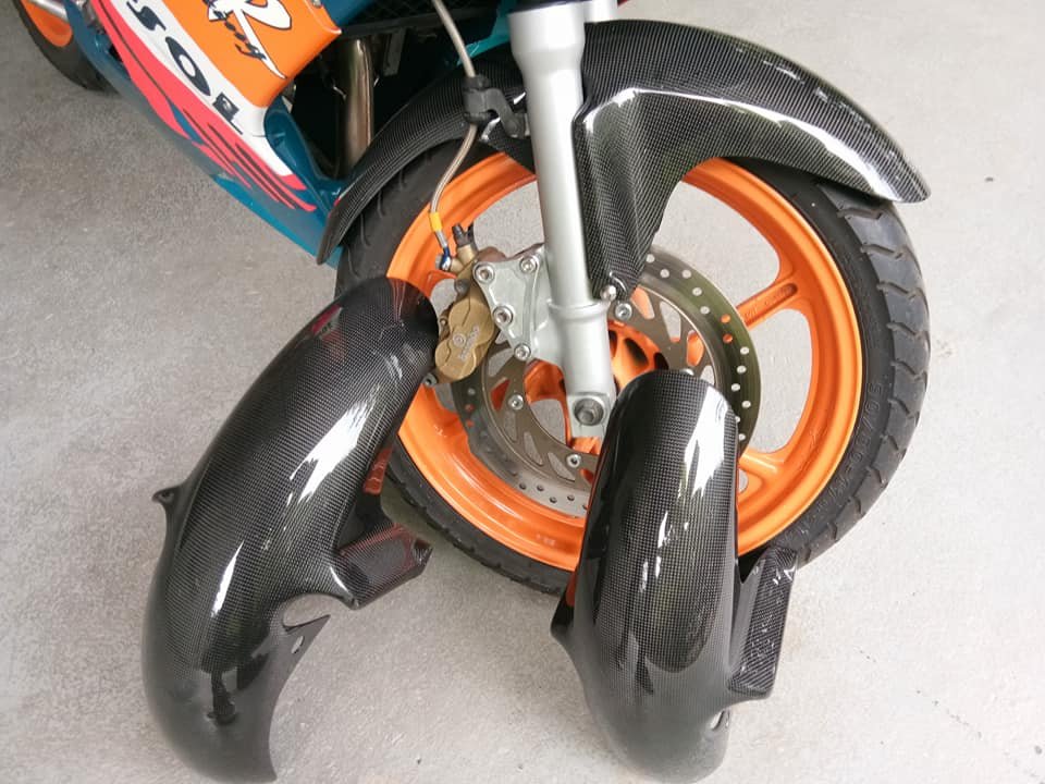 Front Fender, (Carbon) short type, NSR150SP - Image 3