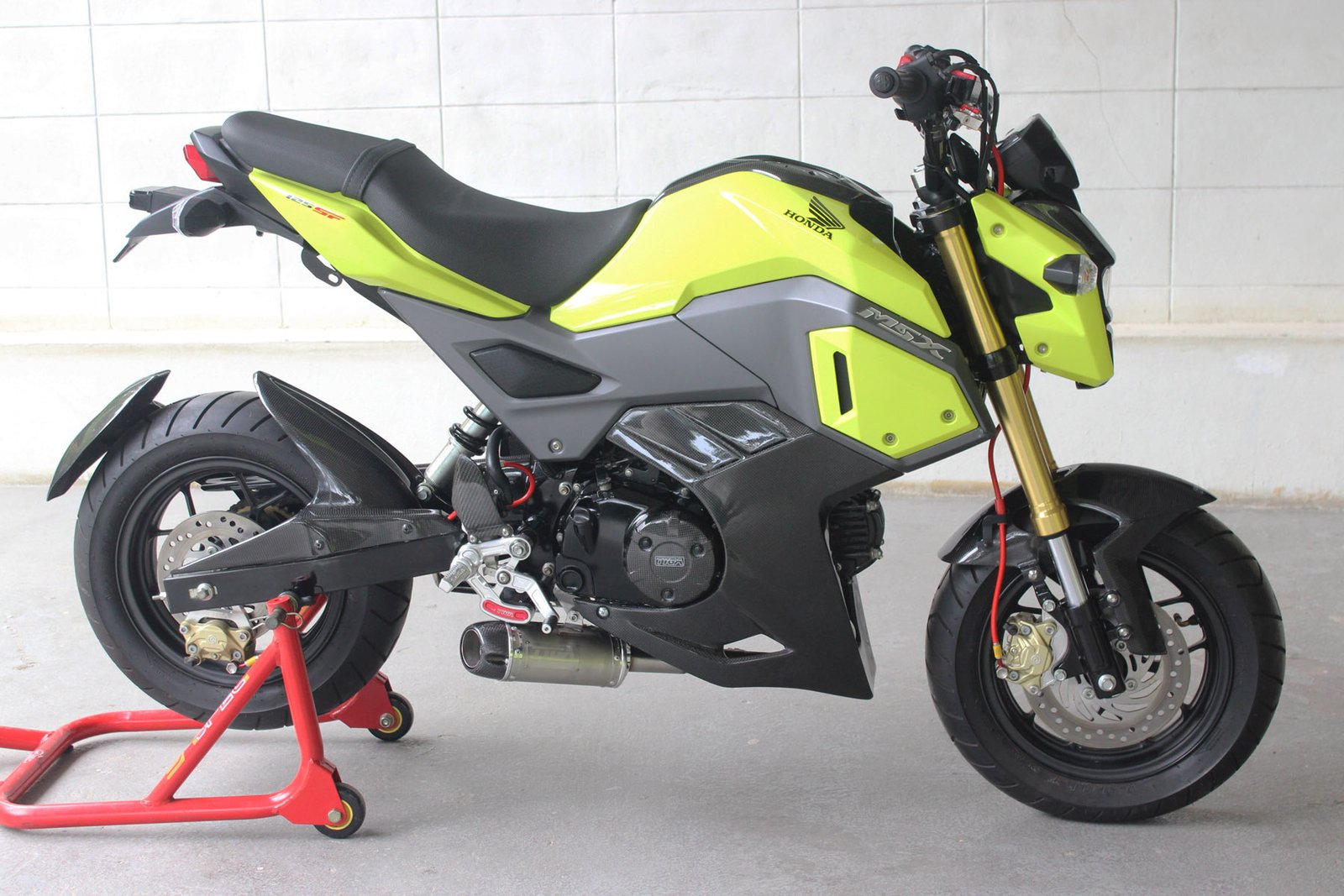 Lower Cowling, (Carbon) MSX125SF, Grom, 2nd Gen 2016-2018 - Image 2