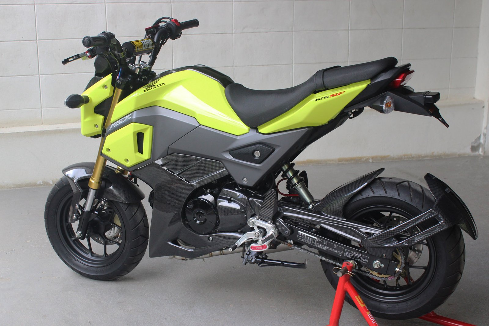 Lower Cowling, (Carbon) MSX125SF, Grom, 2nd Gen 2016-2018 - Image 7