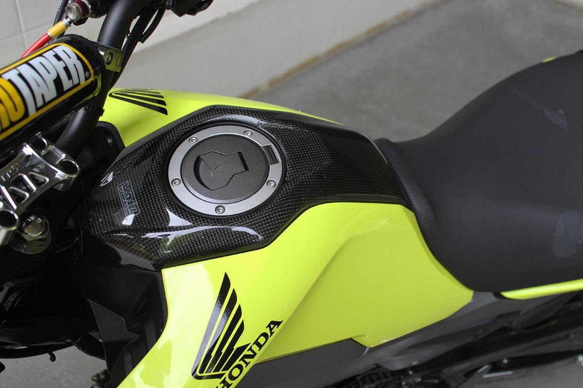 Tank Cover, (Carbon), Replacement Type, MSX125SF/Grom - Image 4