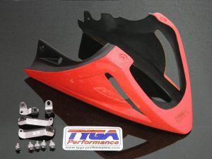 Under Cowl, Belly Exhaust Type, (GRP), Red, MSX125