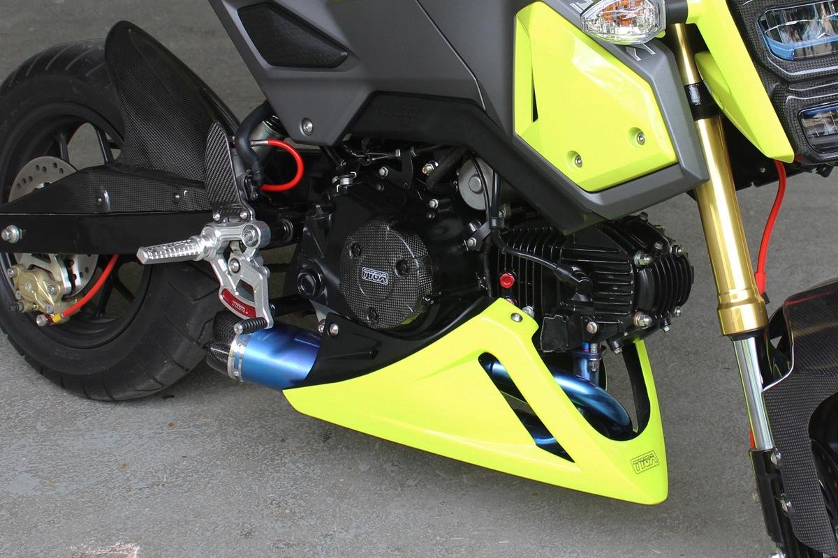 Under Cowl, Belly Exhaust Type, (GRP), White, MSX125 - Image 5