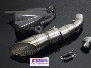 Set, Pipe, Slip On, Mesh, Slash Cut, Yamaha R25/R3