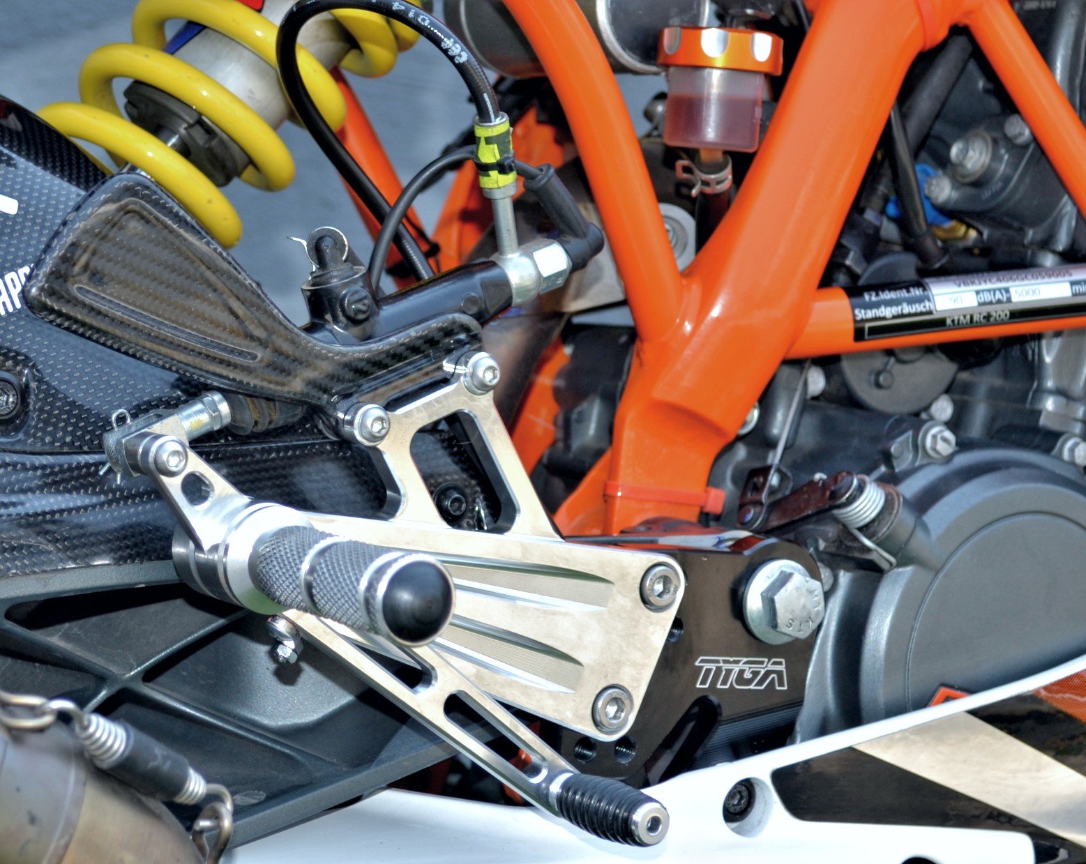 Step Kit (Race Only), (Adjustable), KTM RC250 and RC390 - Image 13