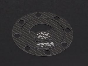 Carbon Tank Filler Cap Cover RGV250