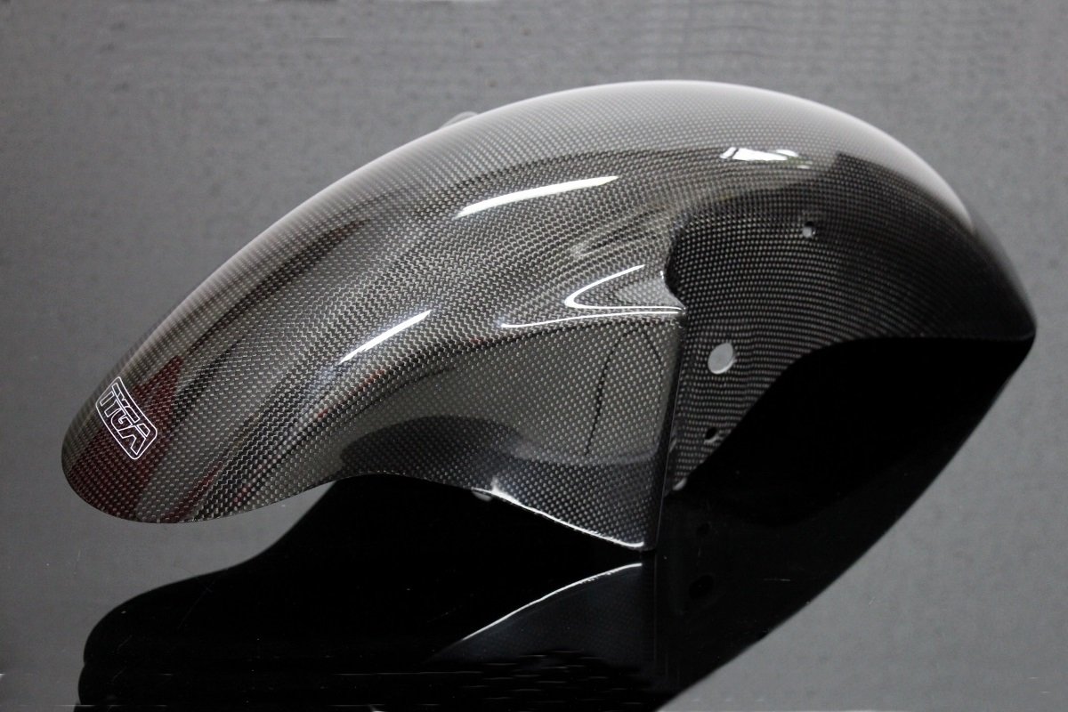Front Fender, (Carbon) Stock shape, Kawasaki KRR150ZX/KRR150