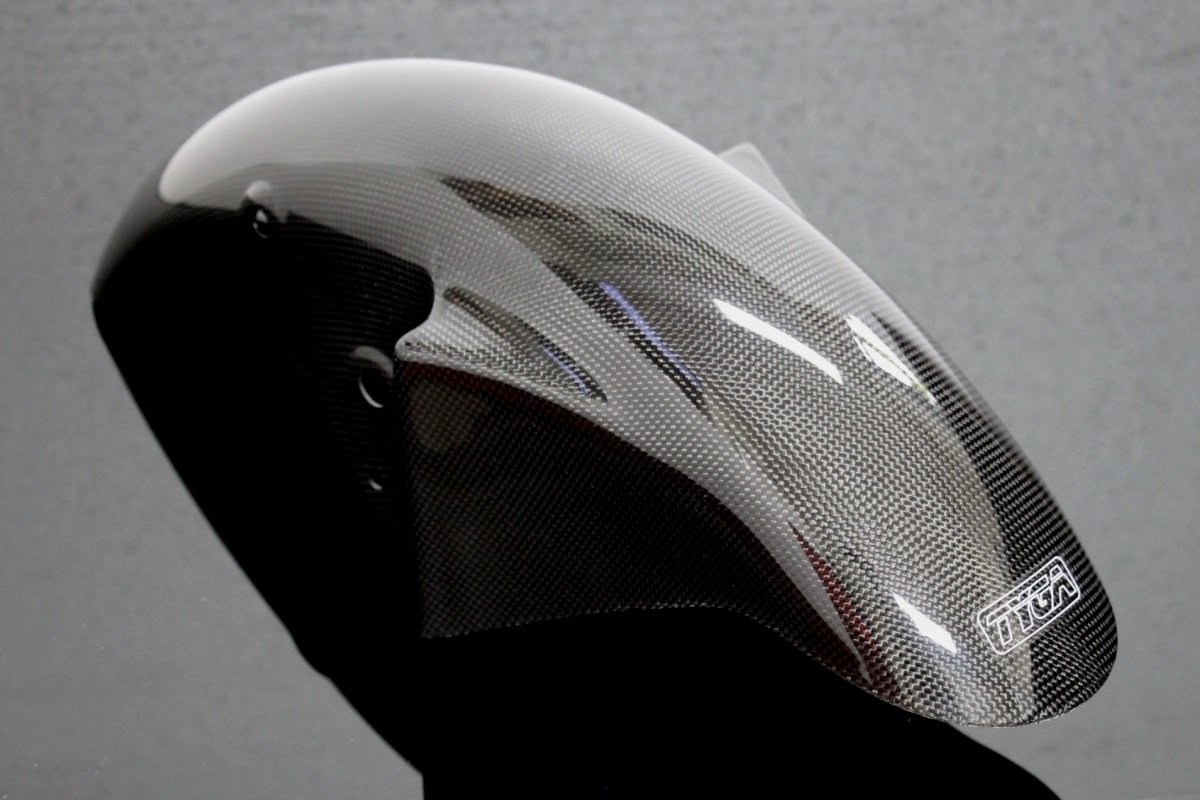 Front Fender, (Carbon) Stock shape, Kawasaki KRR150ZX/KRR150 - Image 2