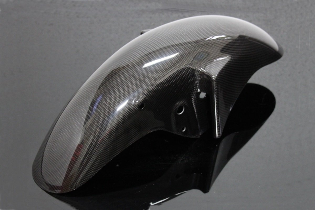 Front Fender, (Carbon) Stock shape, Kawasaki KRR150ZX/KRR150 - Image 4