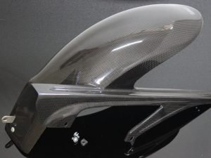 Rear Hugger (Carbon), RVF400 NC35, Stock Type, Assy.