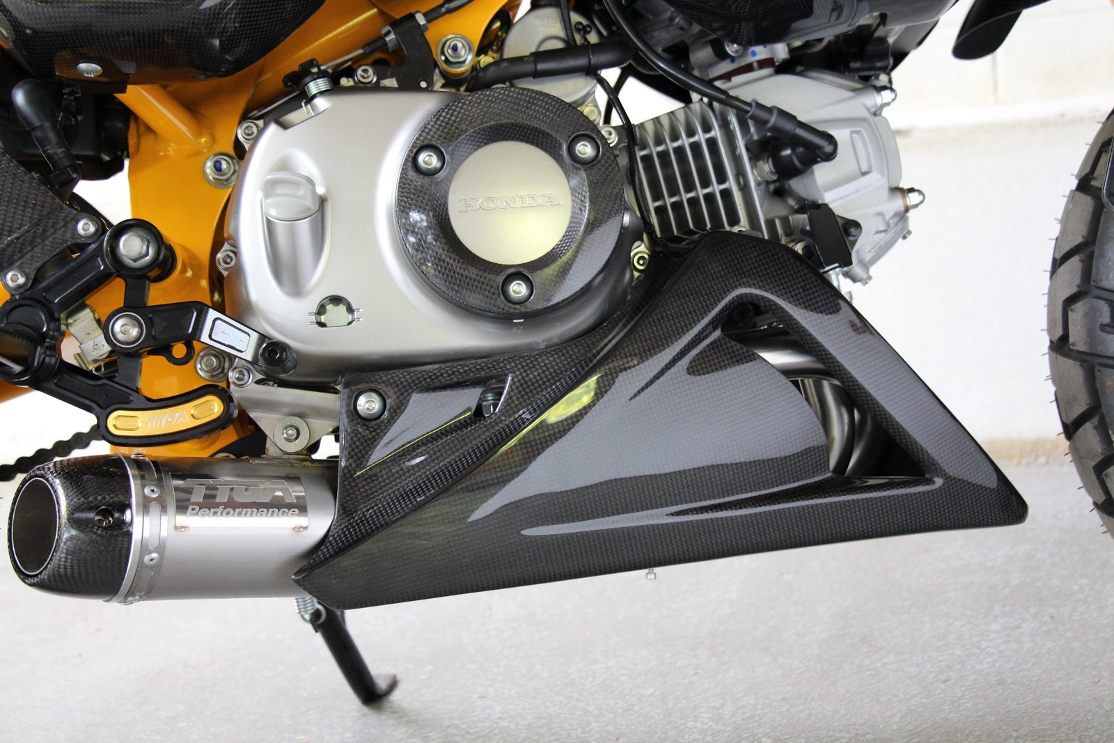 Under Cowl, Belly Exhaust Type, (Carbon), MSX125, Monkey 125 (2018-) - Image 8