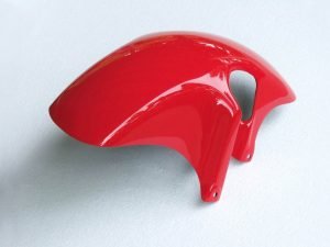Front Fender (GRP), NC35, Stock Shape, (Red)