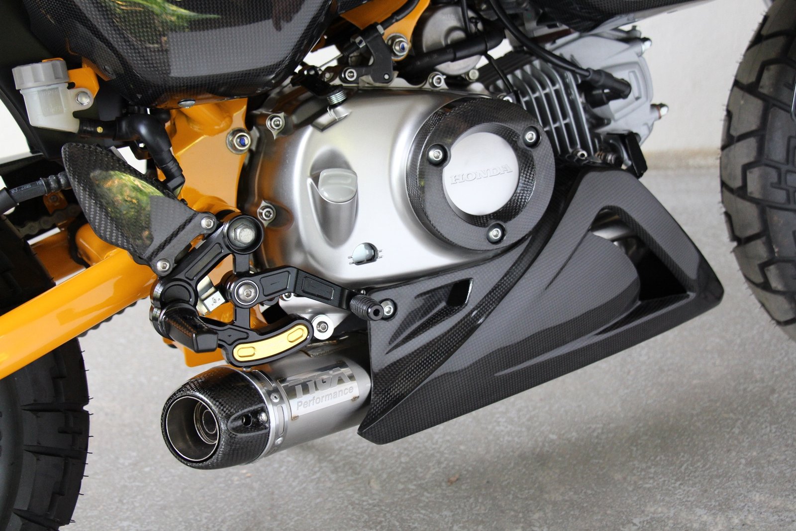 Under Cowl, Belly Exhaust Type, (GRP), Unpainted, MSX125, Monkey 125 (2018-) - Image 10