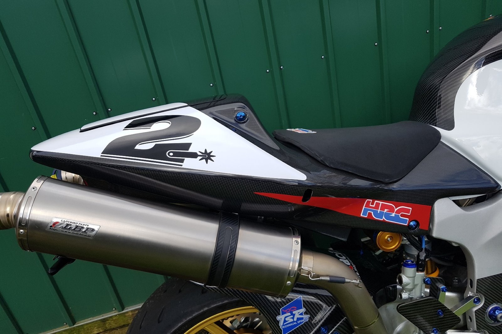 Set, Seat Cowling With Lid (Carbon) SP1/SP2 - Image 7