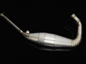 Exhaust Chamber, Stainless Steel, Aprilia RS-125