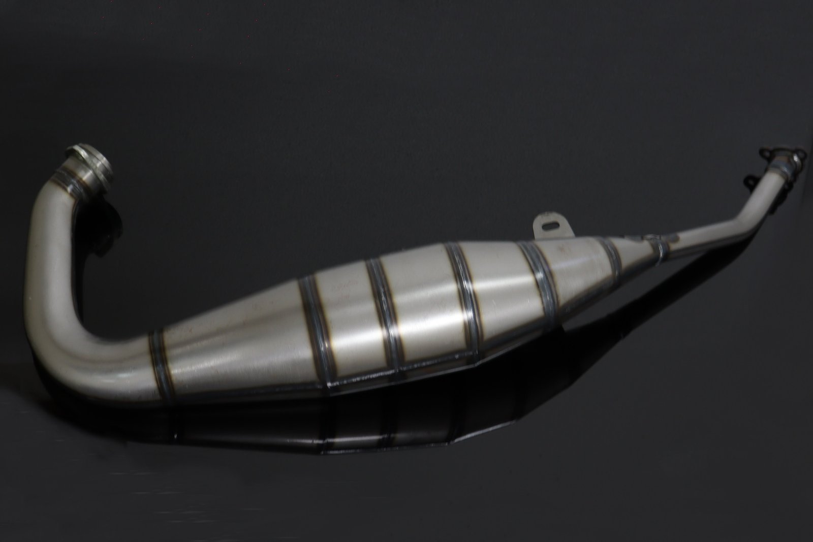 Set, Exhaust Chamber, Clearcoated Mild Steel, NSR150RR - Image 2