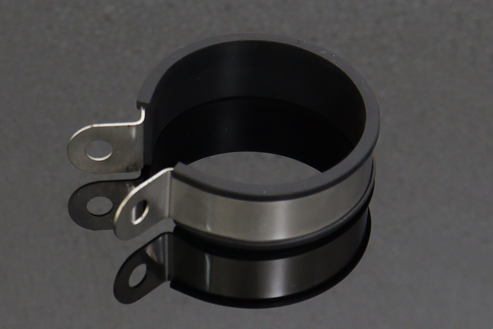 Clamp, Silencer, Single, 61mm., Central, Assy.