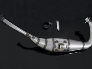 Set, Exhaust Chamber, Clearcoated Mild Steel, KR150ZX