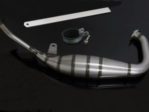 Set, Exhaust Chamber, Clearcoated Mild Steel, NSR150RR