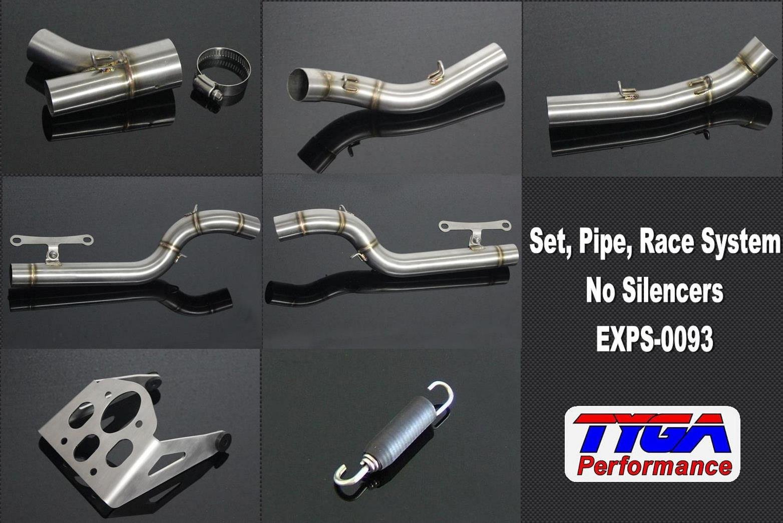 Set, Pipe, Race System, RC390, No Silencers
