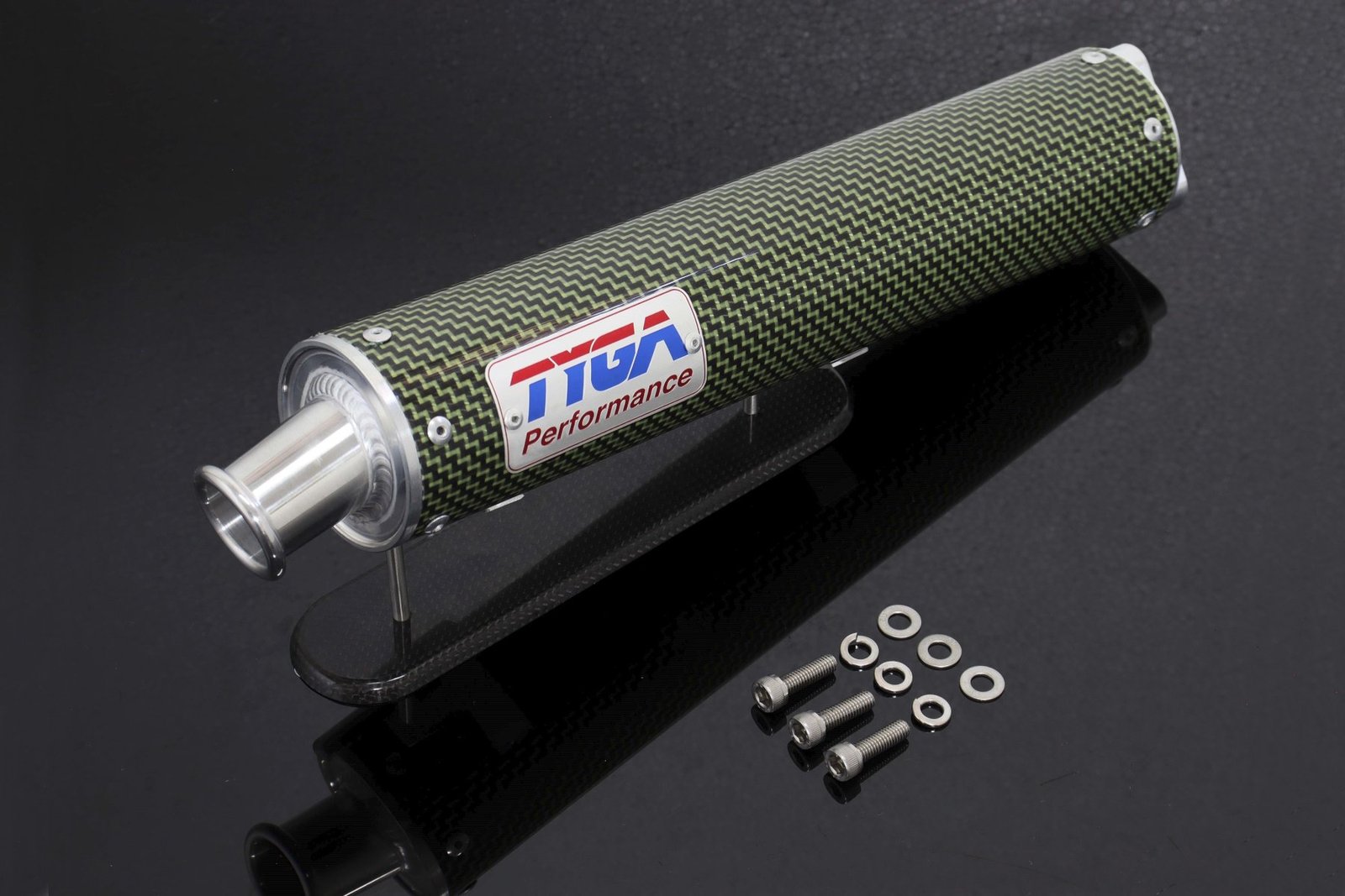 Silencer, Carbon/Kevlar, Two Stroke, Assy.