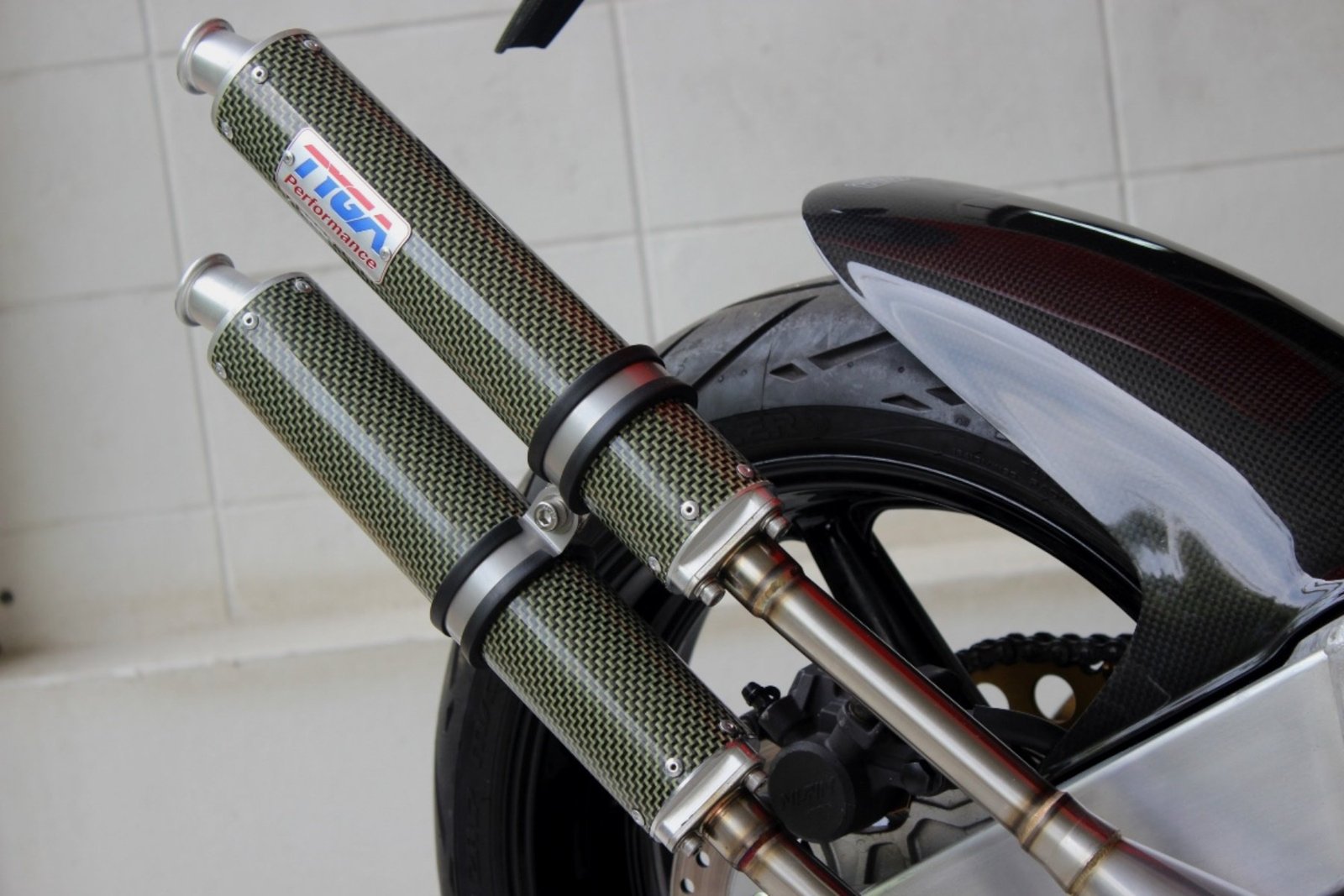 Silencer, Carbon/Kevlar, Two Stroke, Assy. - Image 12