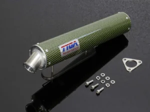 Silencer, Carbon/Kevlar, Two Stroke, 32mm ID Assy.