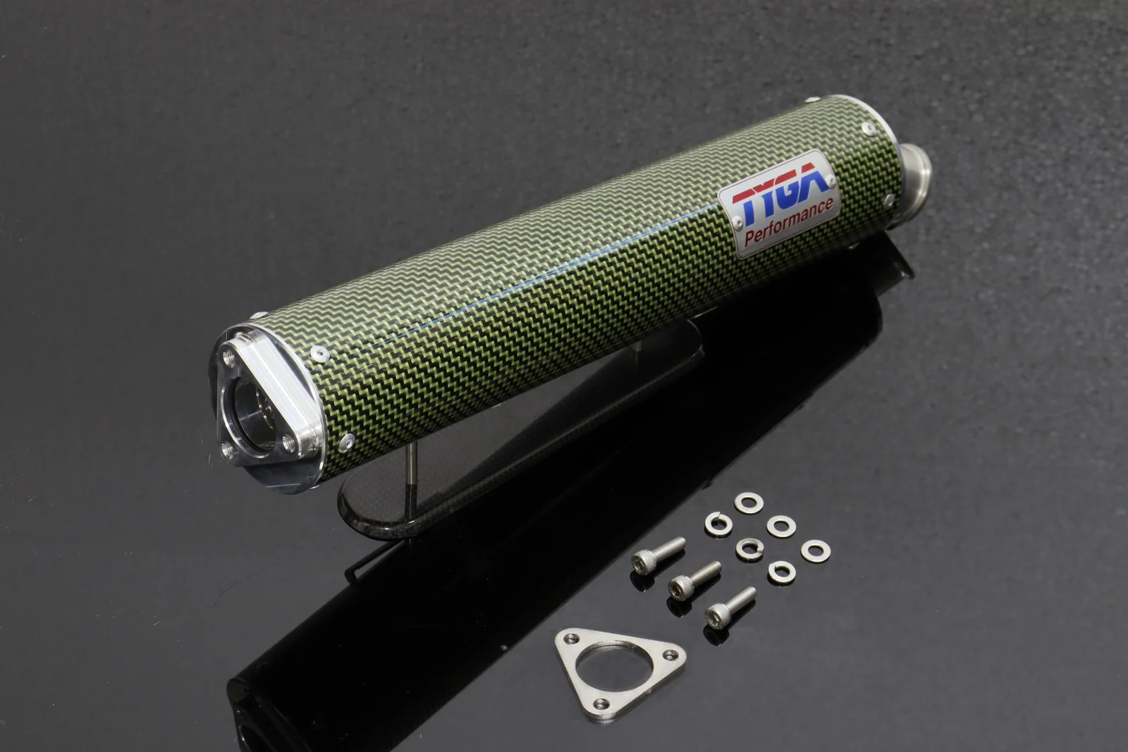 Silencer, Carbon/Kevlar, Two Stroke, 32mm ID Assy. - Image 2