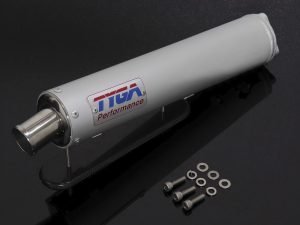 Silencer, Aluminium Premium, Two Stroke, Assy.