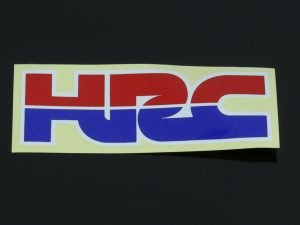 Genuine HRC sticker (110mm)